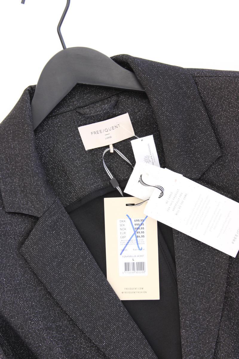 Free/Quent Longblazer Gr. L neu mit Etikett Neupreis: 89,95€! mit Glitzer silber