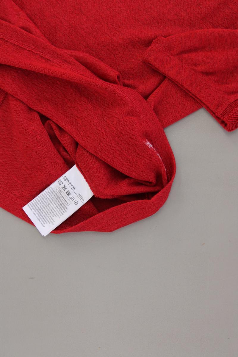 Street One T-Shirt Gr. 38 Kurzarm rot aus Polyester