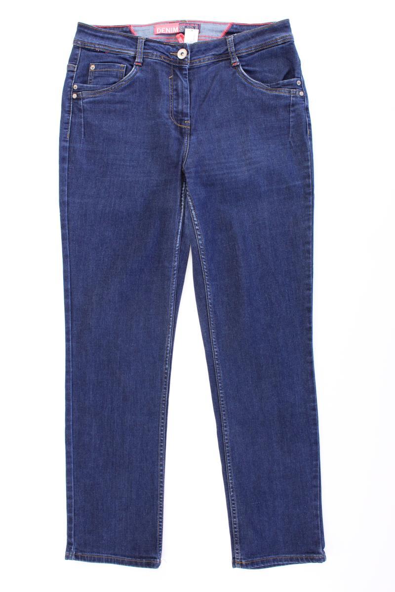 Cecil Straight Jeans Gr. W30 blau aus Baumwolle