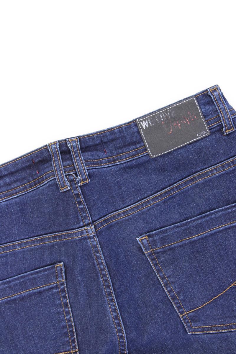 Cecil Straight Jeans Gr. W30 blau aus Baumwolle