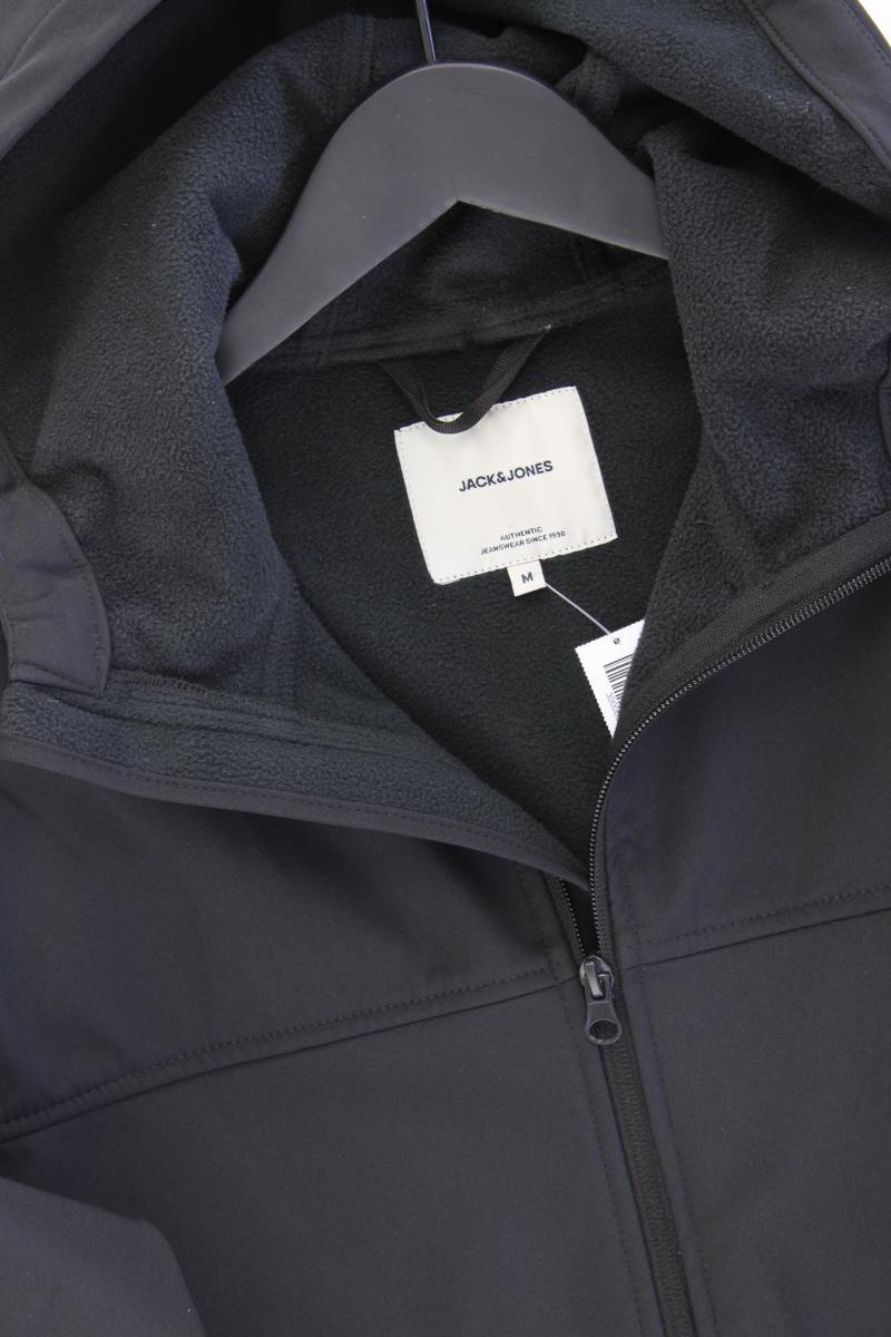 Jack & Jones Softshelljacke für Herren Gr. M schwarz aus Polyester