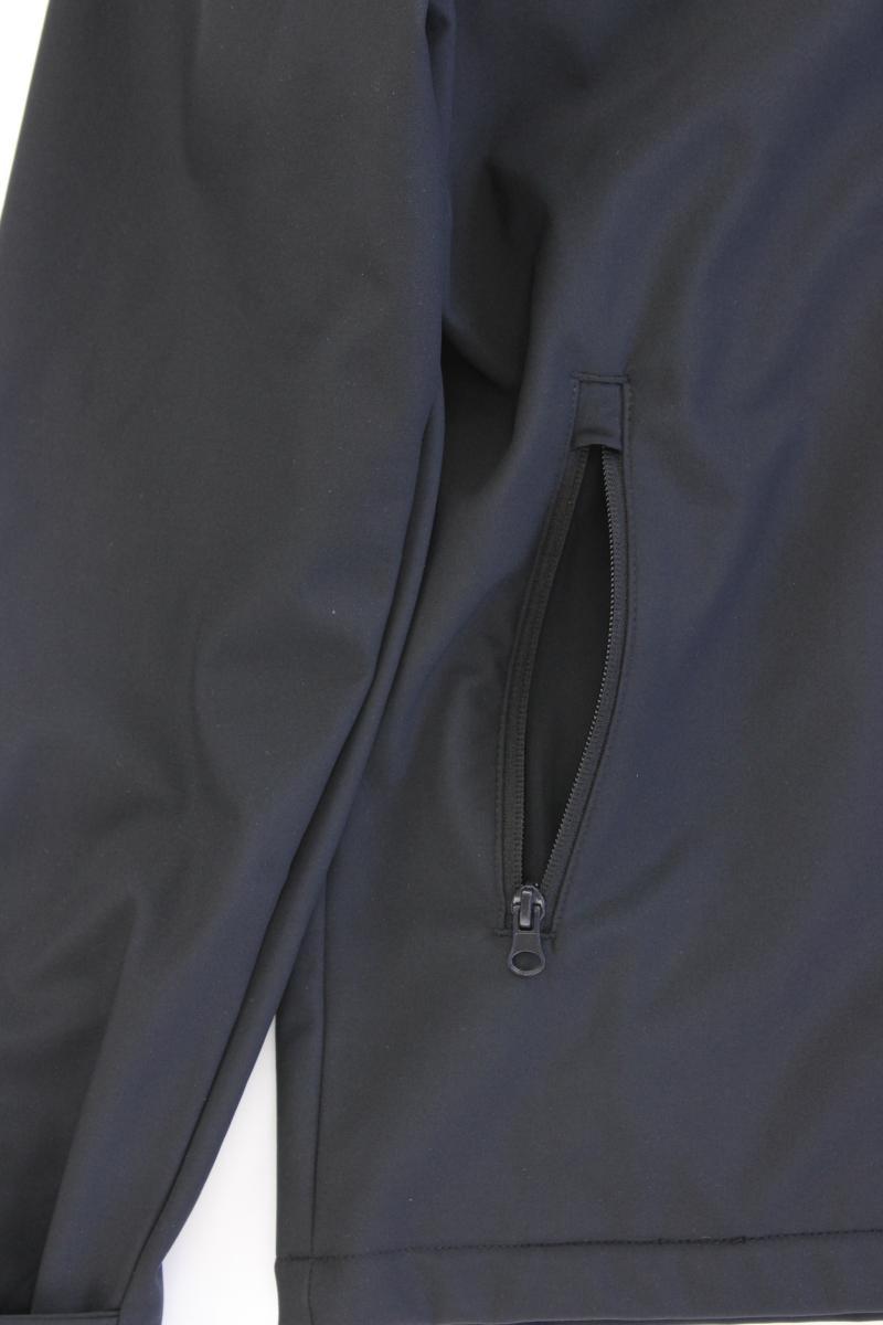 Jack & Jones Softshelljacke für Herren Gr. M schwarz aus Polyester