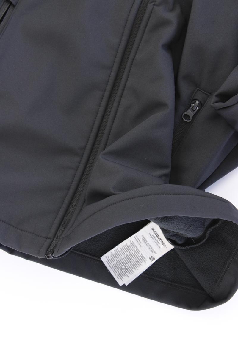 Jack & Jones Softshelljacke für Herren Gr. M schwarz aus Polyester