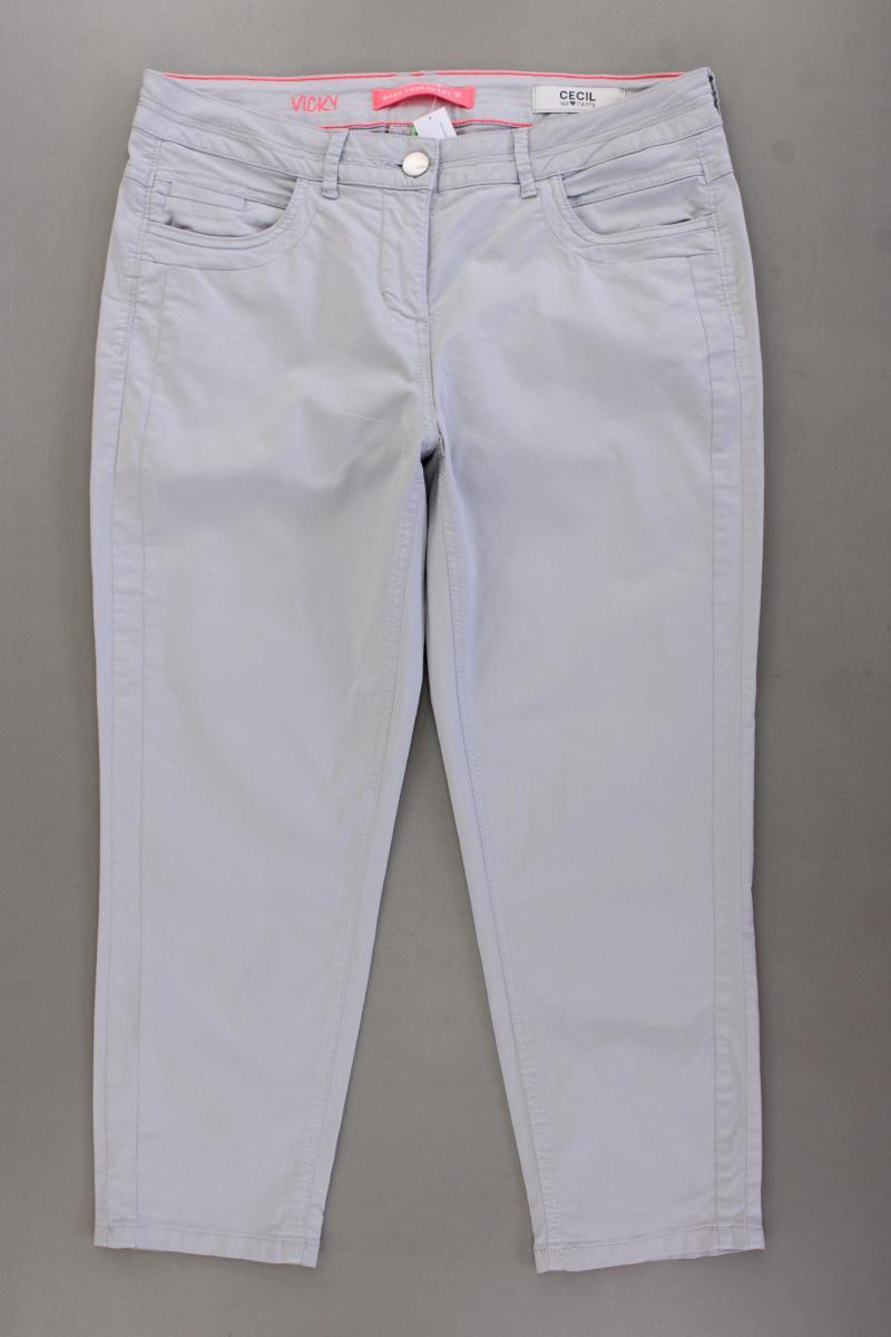 Cecil 7/8 Hose Gr. W30/L24 neuwertig grau aus Baumwolle