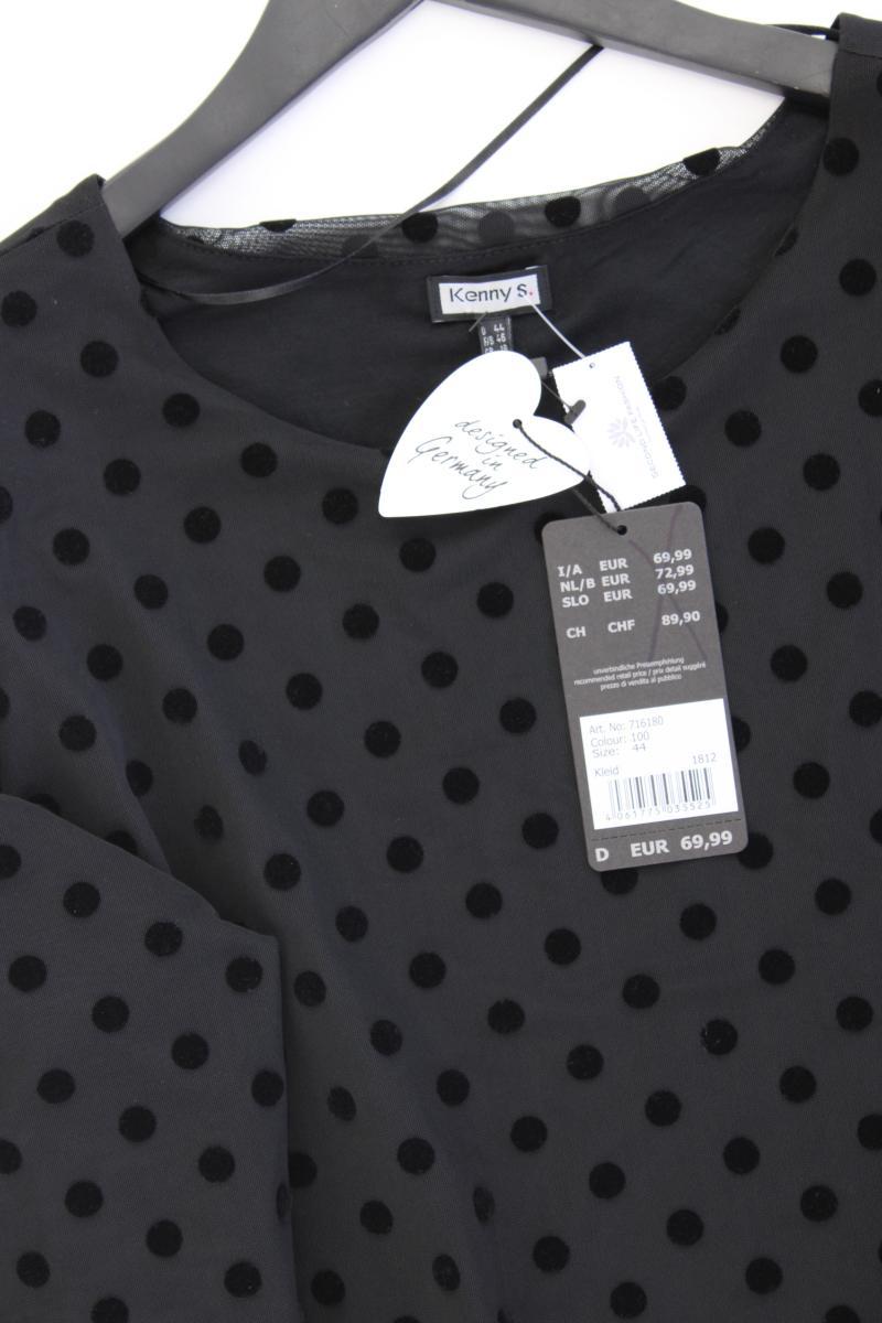 Kenny S. Langarmkleid Gr. 44 neu mit Etikett Neupreis: 69,99€! schwarz