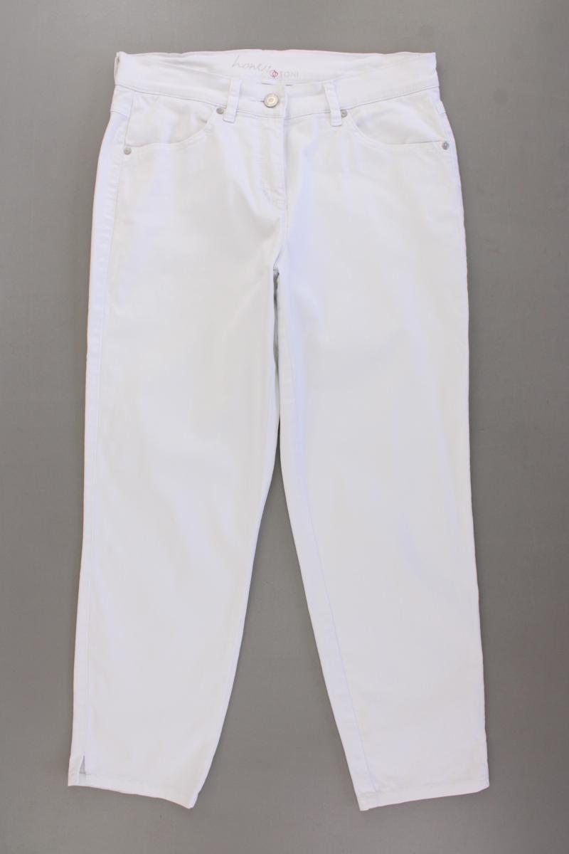 TONI Regular Jeans Gr. 42 weiß aus Baumwolle