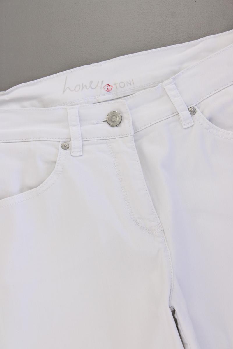 TONI Regular Jeans Gr. 42 weiß aus Baumwolle