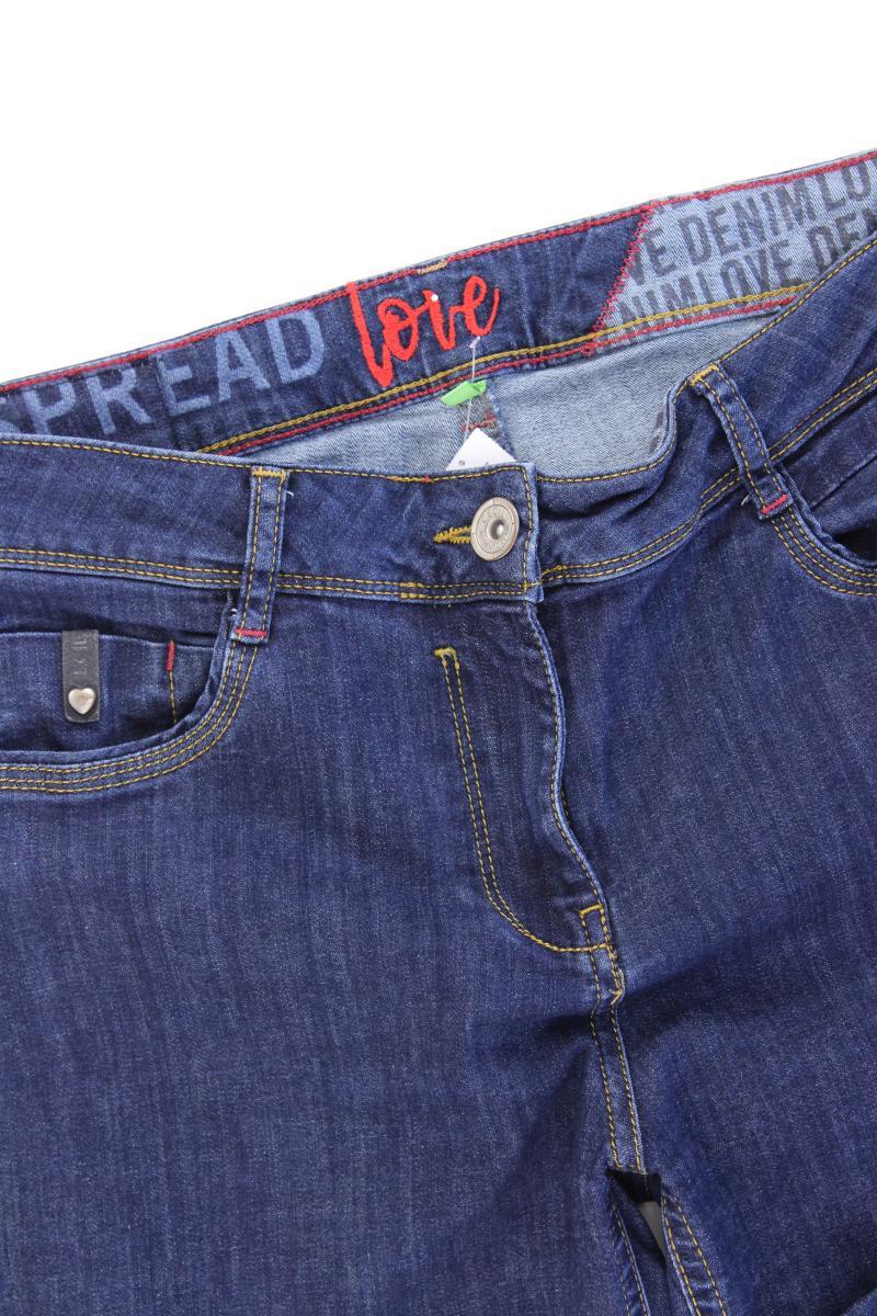 Cecil Straight Jeans Gr. W29 blau aus Baumwolle