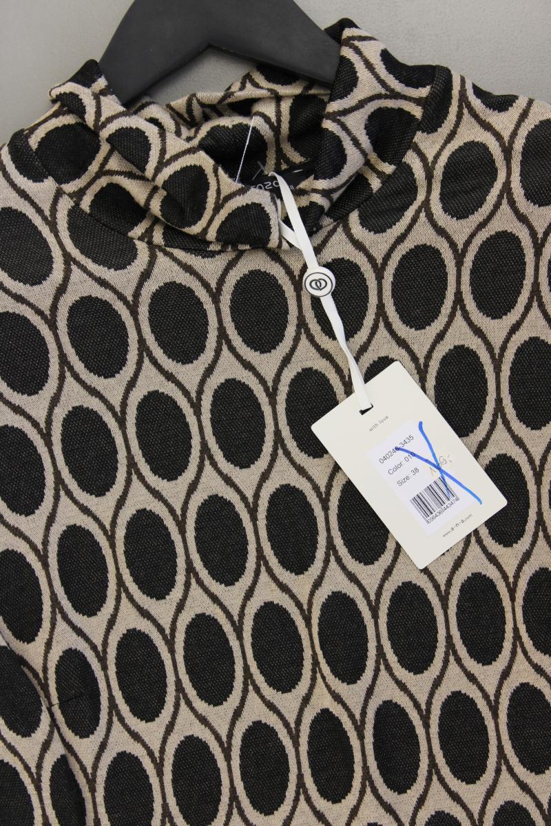 Ana Alcazar Langarmkleid Gr. 38 geometrisches Muster neu mit Etikett mehrfarbig