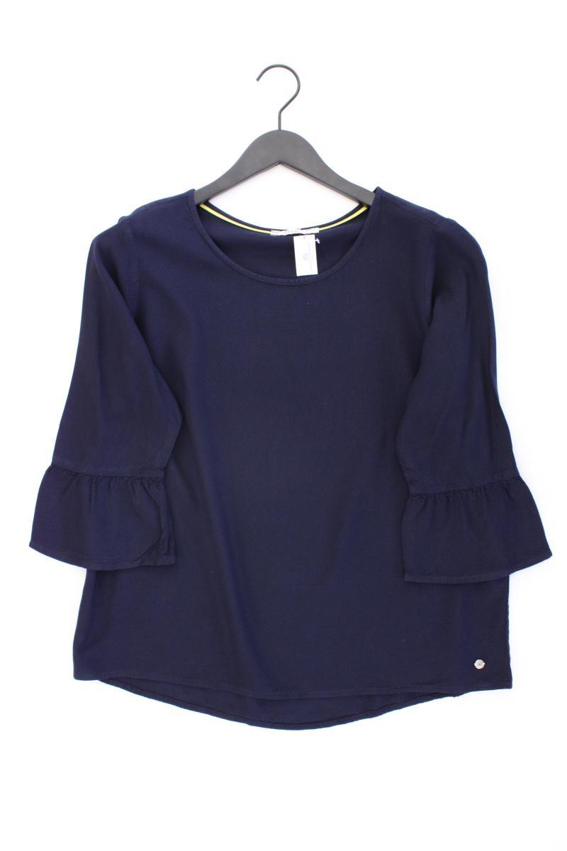 Cecil Oversize-Bluse Gr. S 3/4 Ärmel blau aus Viskose