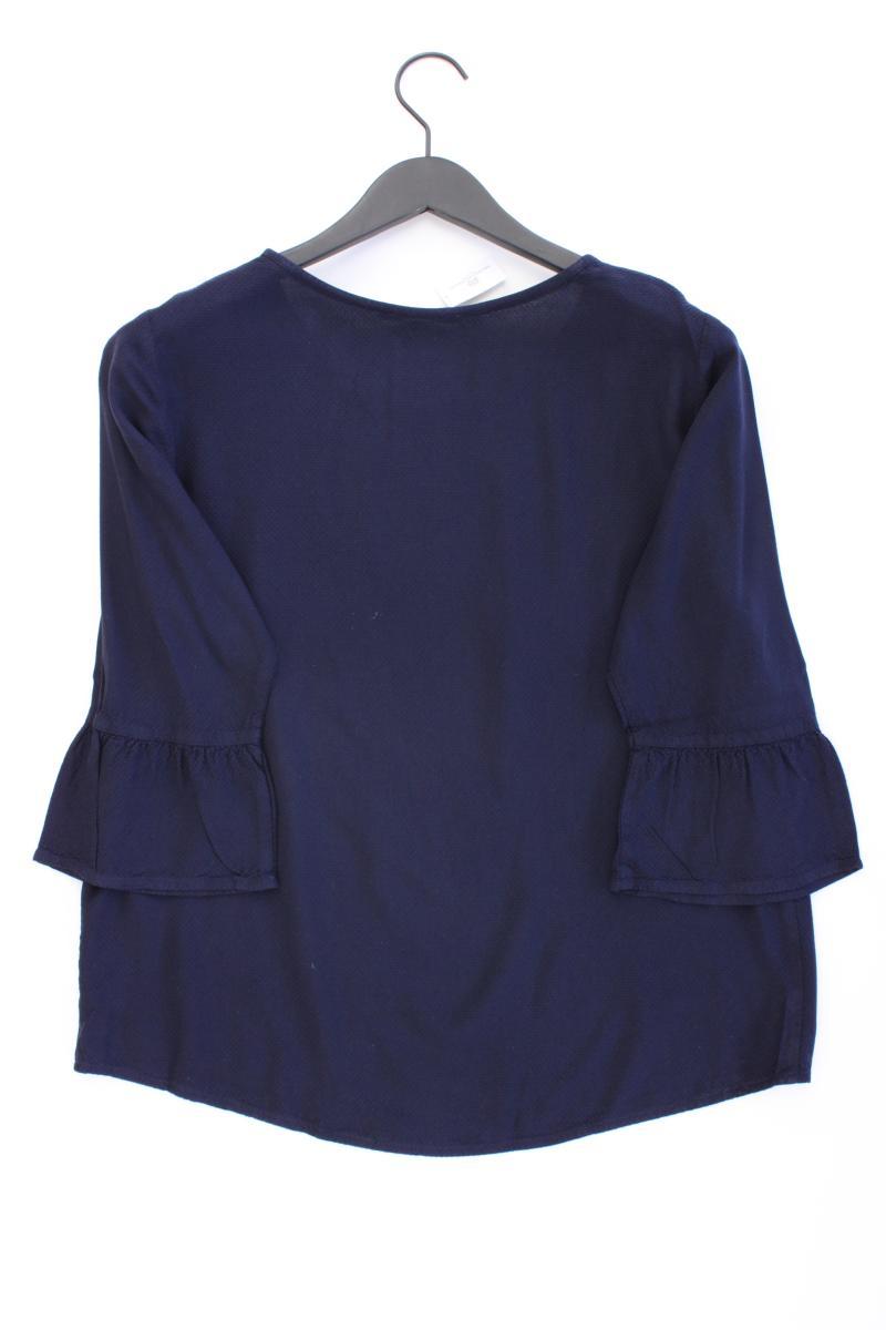 Cecil Oversize-Bluse Gr. S 3/4 Ärmel blau aus Viskose