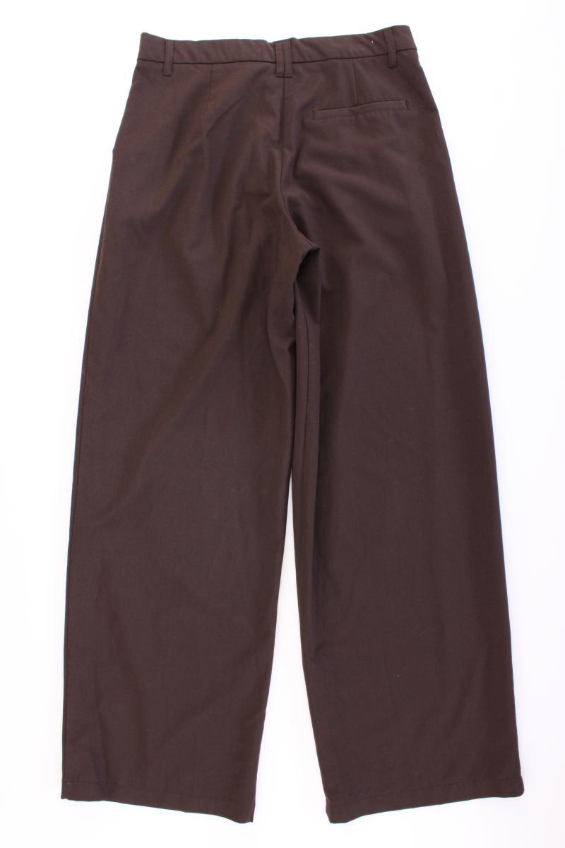 Bershka Stoffhose Gr. 36 braun aus Polyester