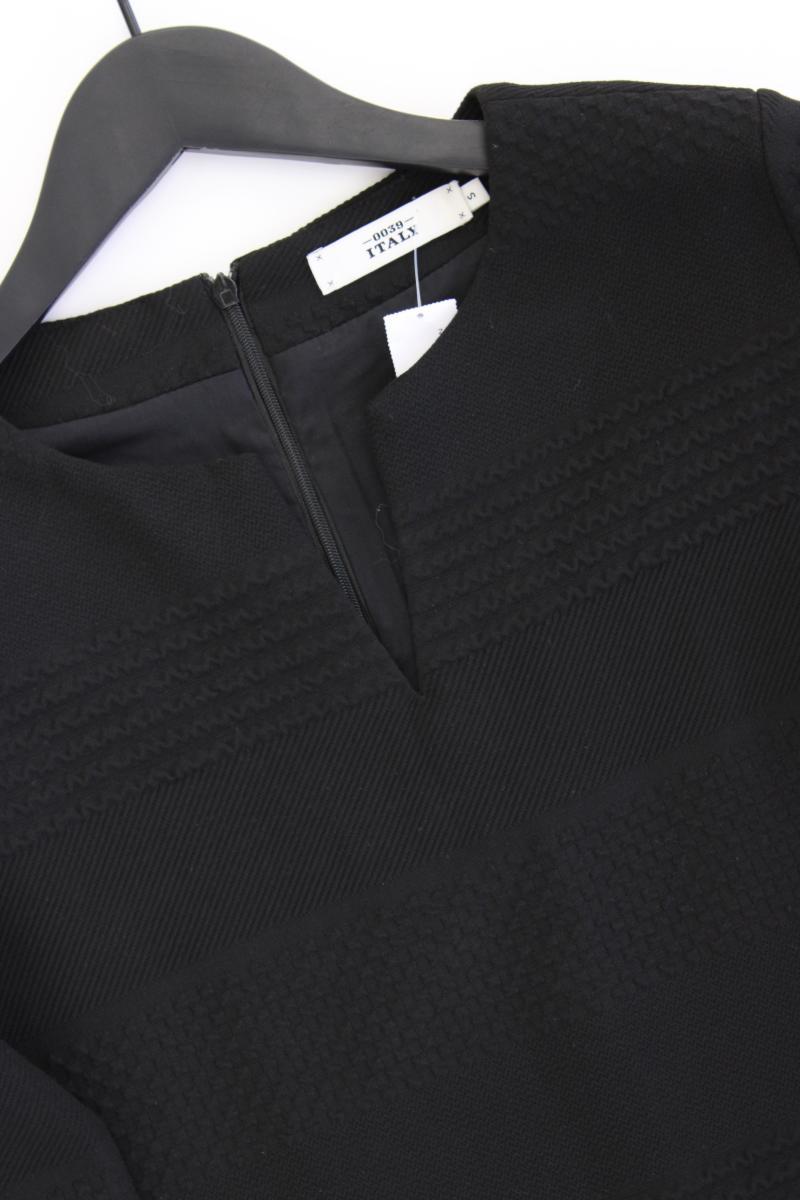 0039 Italy Bleistiftkleid Gr. S 3/4 Ärmel schwarz aus Polyester