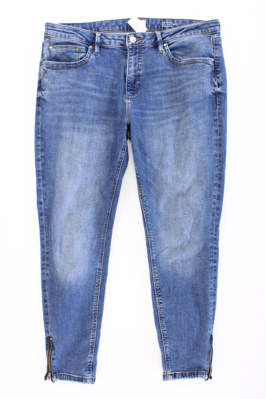 QS by s.Oliver Skinny Jeans Gr. 42/L30 blau aus Baumwolle