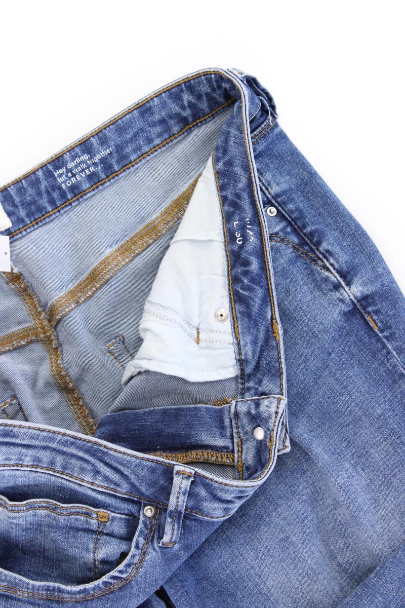 QS by s.Oliver Skinny Jeans Gr. 42/L30 blau aus Baumwolle