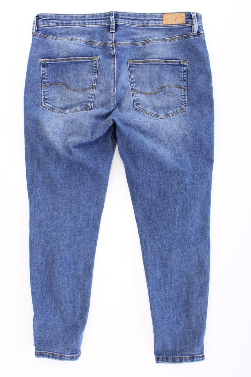 QS by s.Oliver Skinny Jeans Gr. 42/L30 blau aus Baumwolle