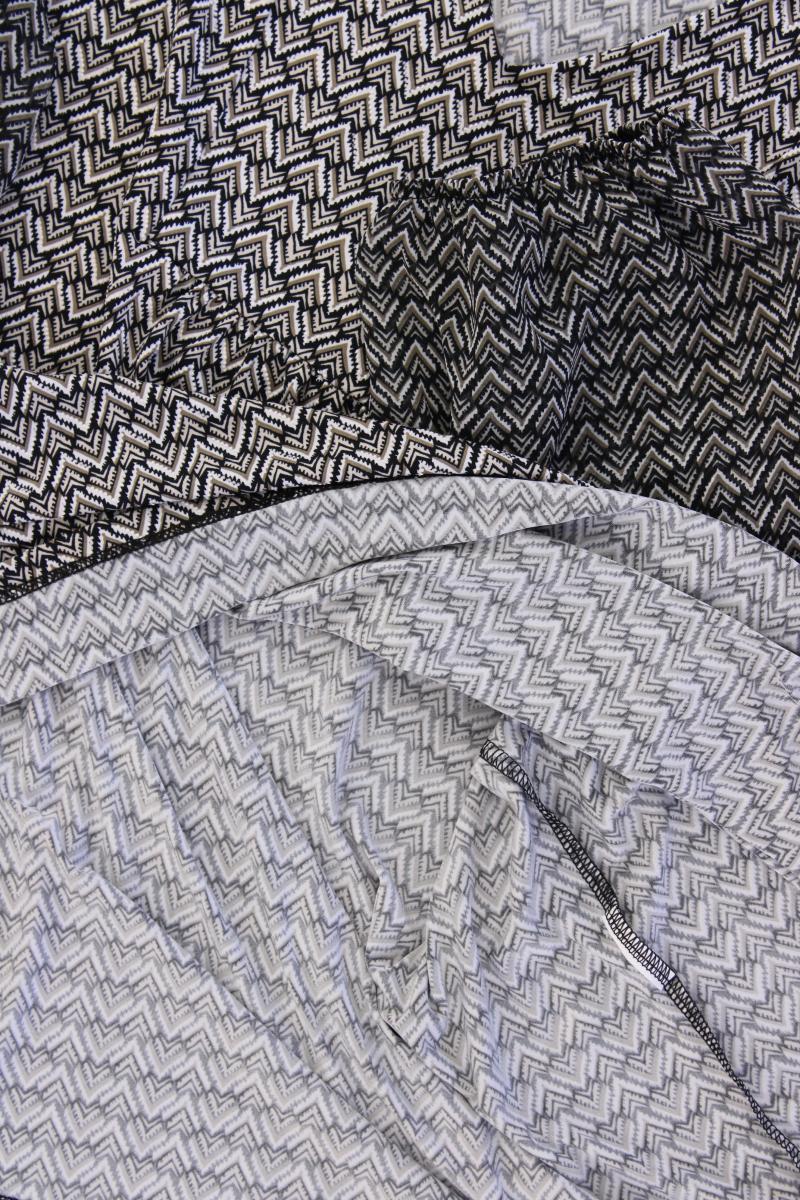Armand Thiery Classic Bluse Gr. 46 3/4 Ärmel grau