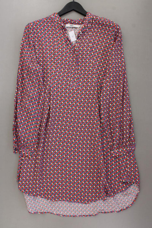 0039 Italy Langarmkleid Gr. S geometrisches Muster neuwertig mehrfarbig