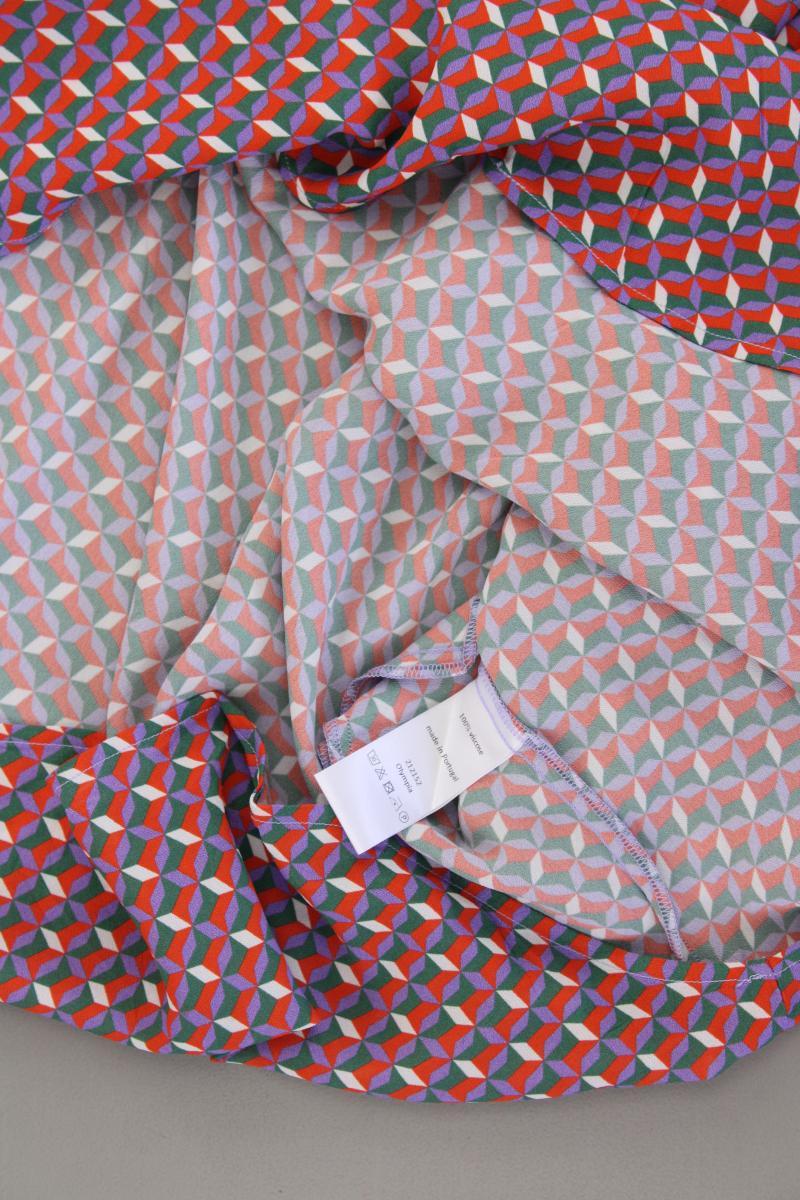 0039 Italy Langarmkleid Gr. S geometrisches Muster neuwertig mehrfarbig