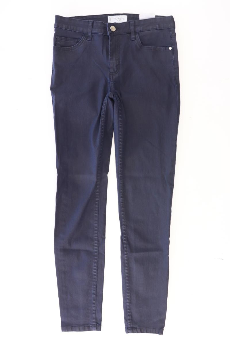 Mango Five-Pocket-Hose Gr. 36 blau aus Baumwolle
