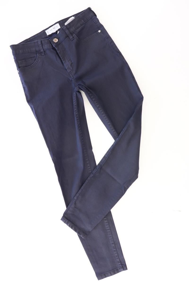 Mango Five-Pocket-Hose Gr. 36 blau aus Baumwolle