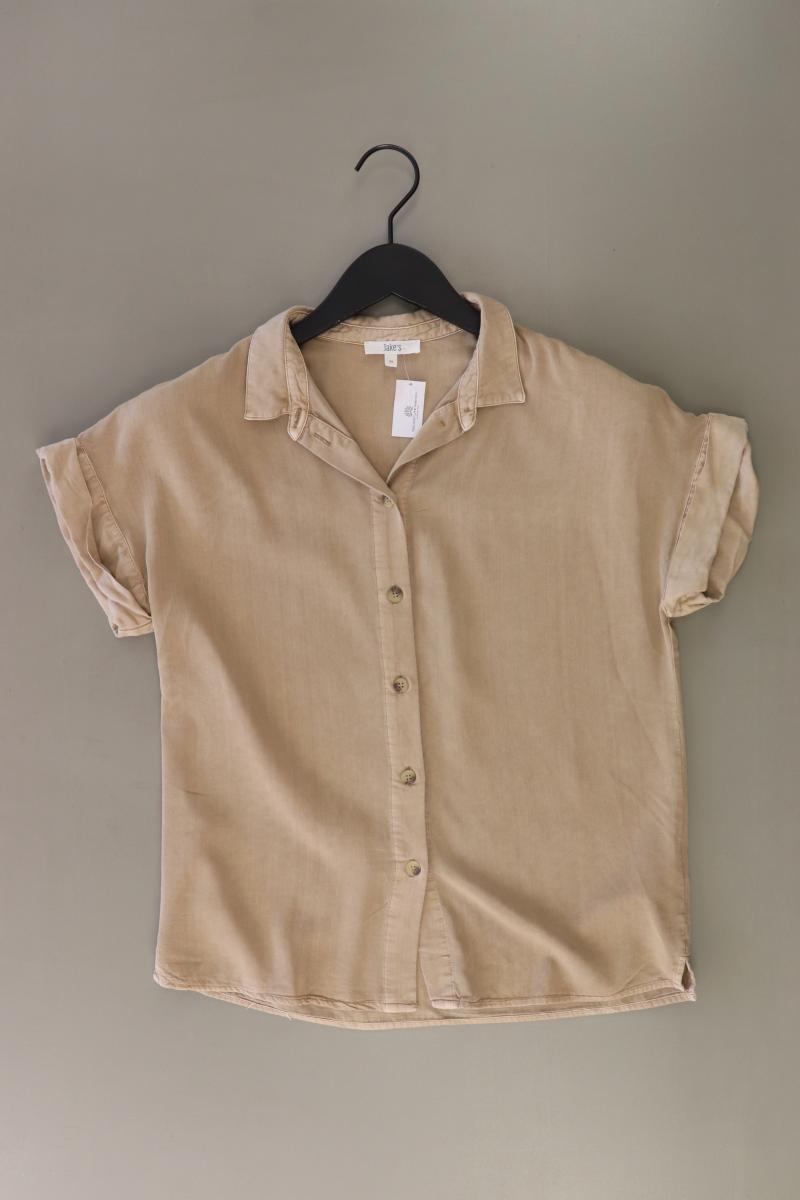 Jake*s Kurzarmbluse Gr. 36 neuwertig braun aus Viskose