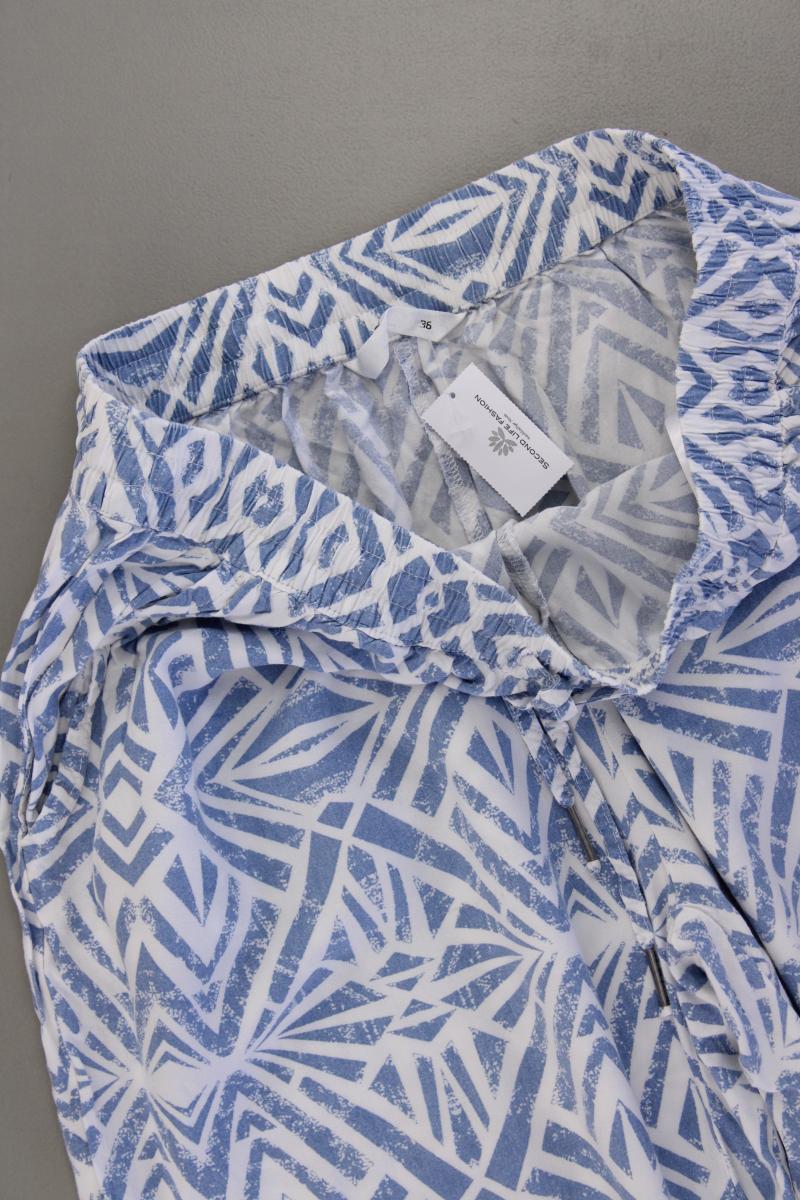 Only Stoffhose Gr. 36 blau aus Viskose