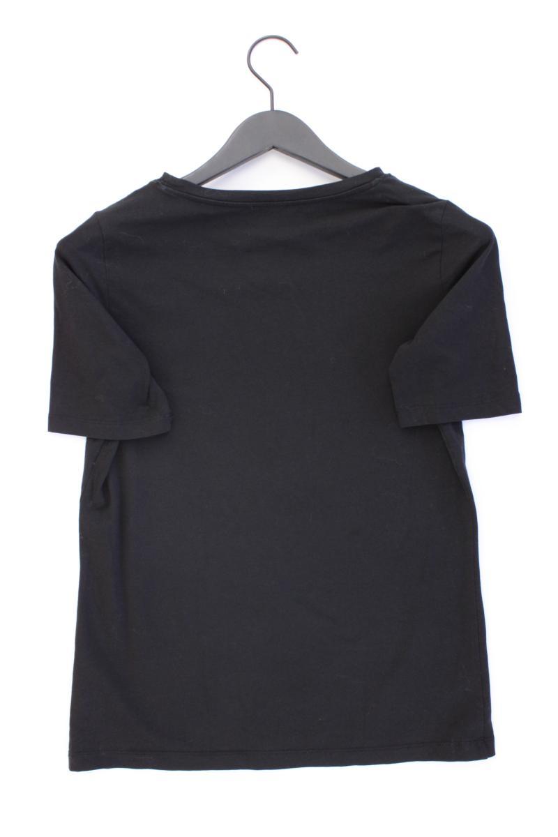 s.Oliver T-Shirt Gr. 38 Kurzarm schwarz aus Baumwolle