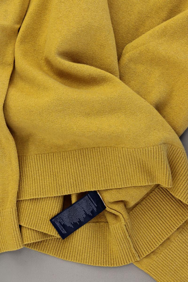 Tommy Hilfiger Feinstrickpullover für Herren Gr. XXL gelb aus Baumwolle