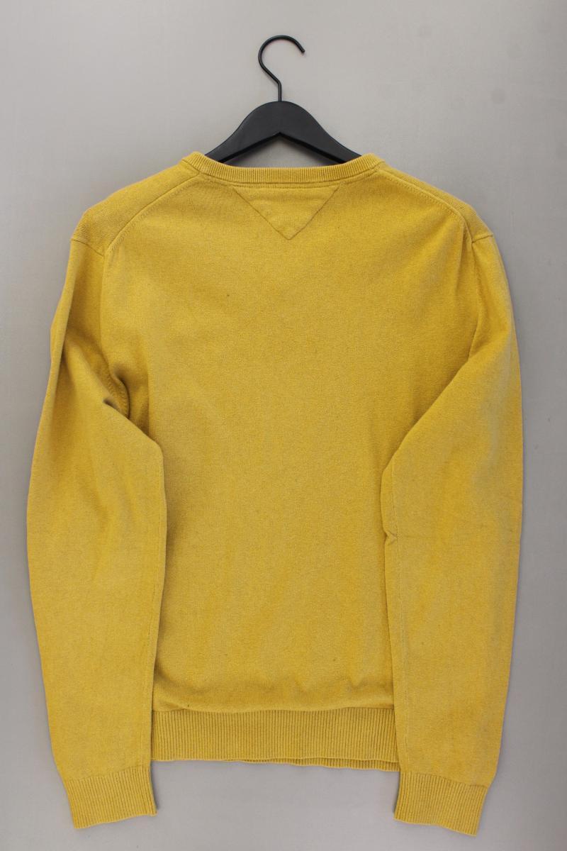 Tommy Hilfiger Feinstrickpullover für Herren Gr. XXL gelb aus Baumwolle