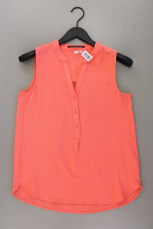 QS by s.Oliver Ärmellose Bluse Gr. 36 orange aus Polyester