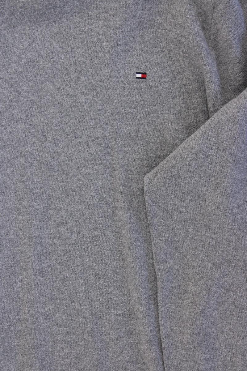 Tommy Hilfiger Feinstrickpullover für Herren Gr. XXL grau aus Baumwolle