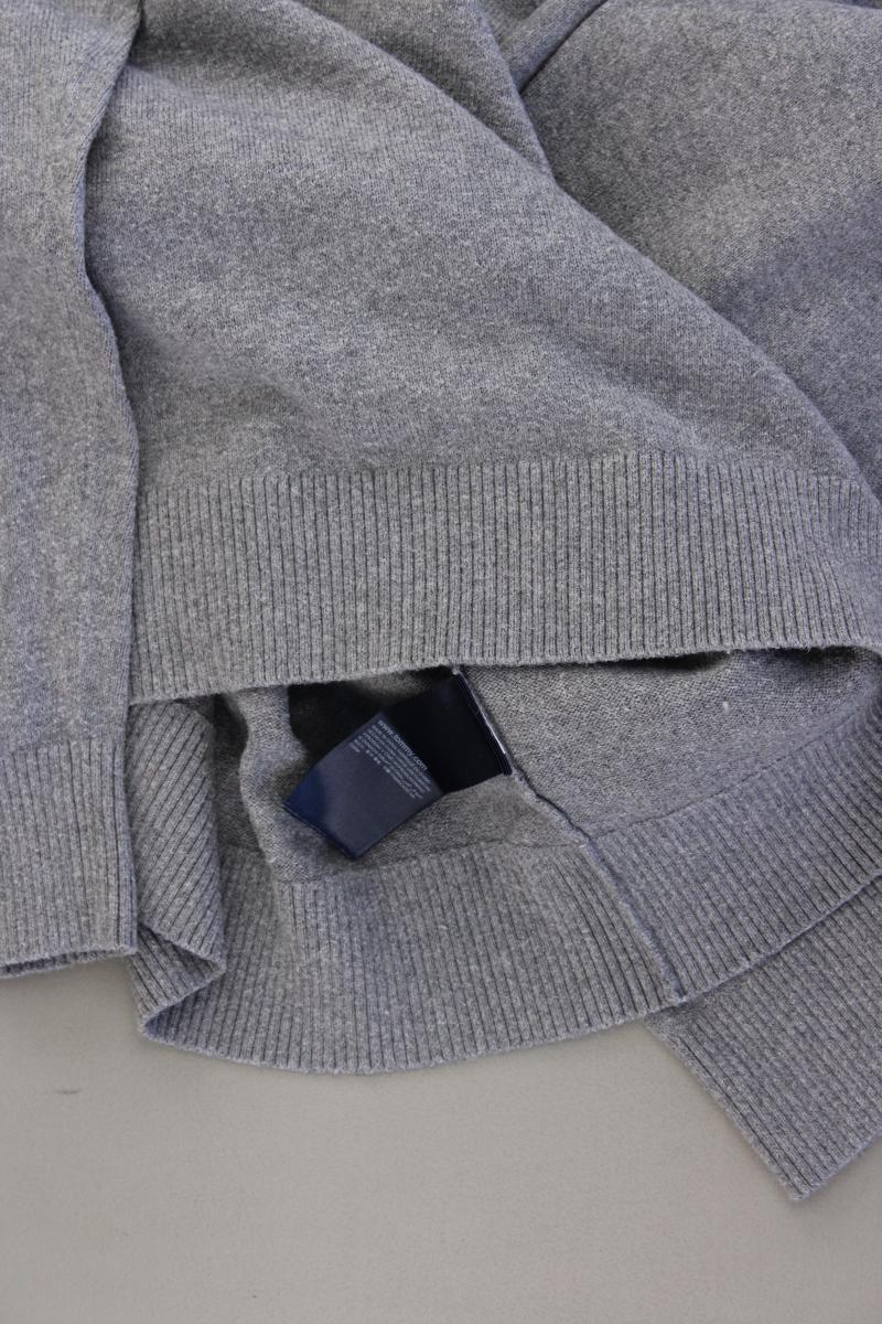 Tommy Hilfiger Feinstrickpullover für Herren Gr. XXL grau aus Baumwolle