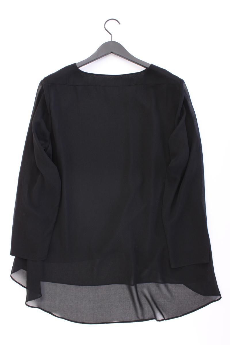 amy by AMY VERMONT Chiffonbluse Gr. 48 Langarm schwarz aus Polyester