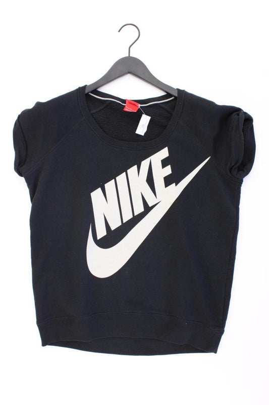 Nike T-Shirt Gr. L Kurzarm schwarz aus Baumwolle