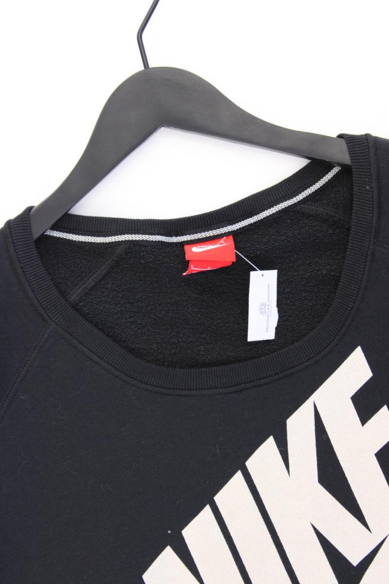 Nike T-Shirt Gr. L Kurzarm schwarz aus Baumwolle