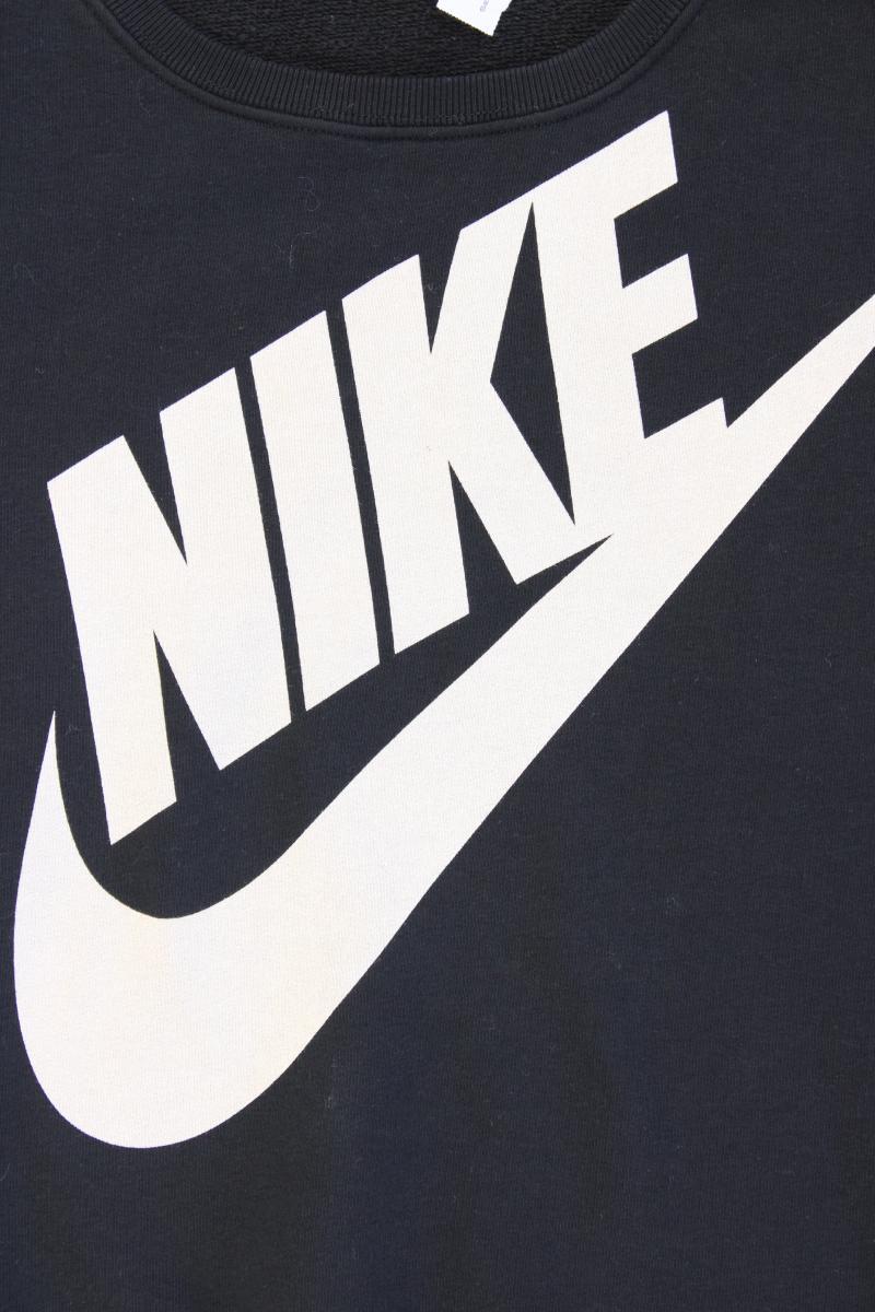Nike T-Shirt Gr. L Kurzarm schwarz aus Baumwolle