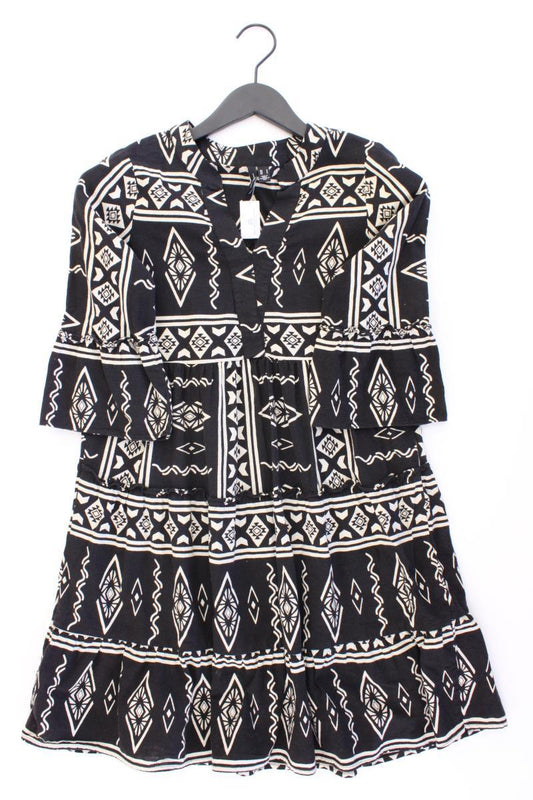 Vero Moda Sommerkleid Gr. S 3/4 Ärmel schwarz