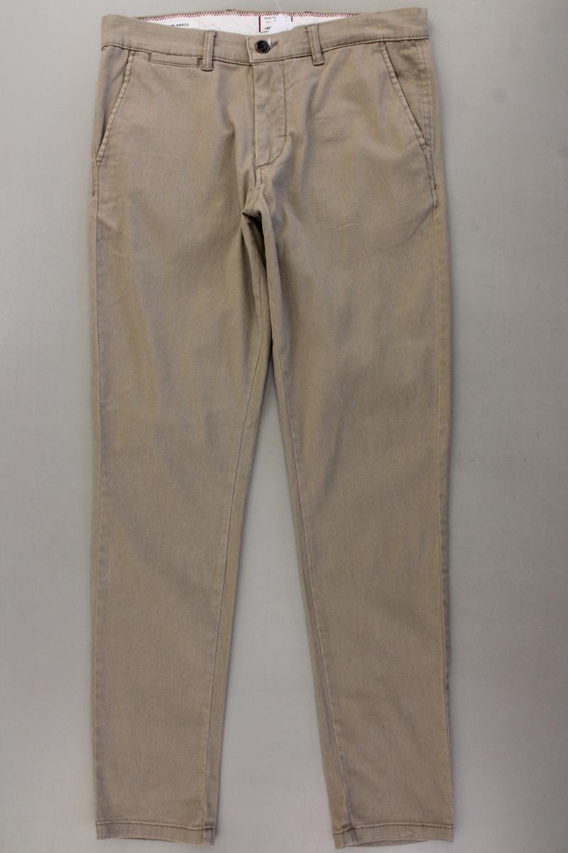 Jack & Jones Chinohose für Herren Gr. W32/L34 braun aus Baumwolle