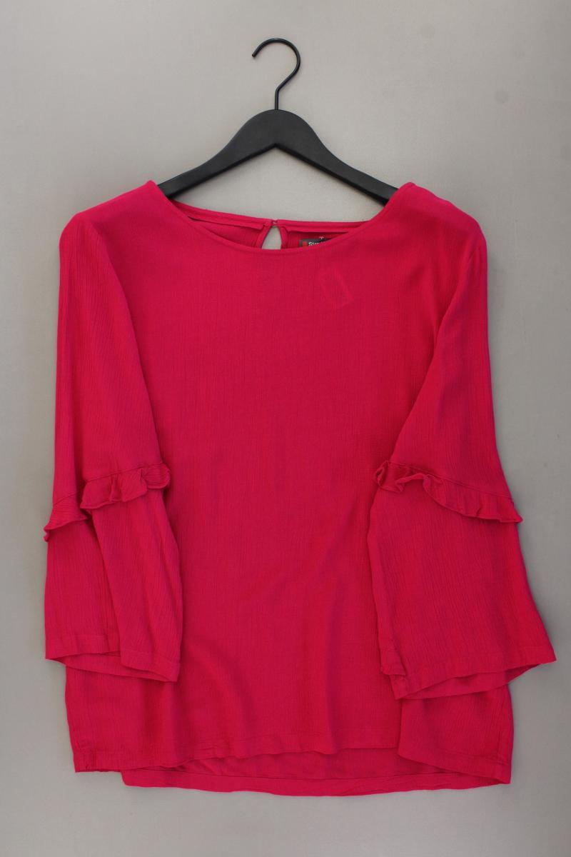 Street One Oversize-Bluse Gr. 42 neuwertig 3/4 Ärmel pink aus Viskose