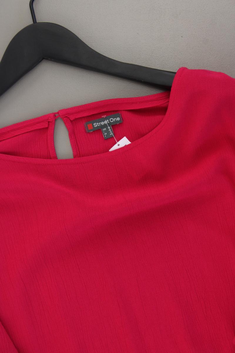Street One Oversize-Bluse Gr. 42 neuwertig 3/4 Ärmel pink aus Viskose