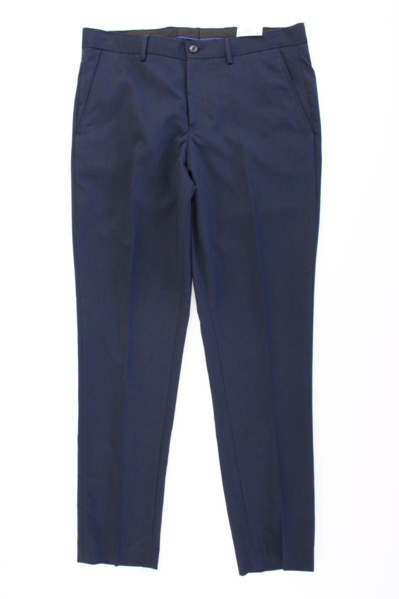 Jack & Jones Anzughose für Herren Gr. 50 blau aus Polyester