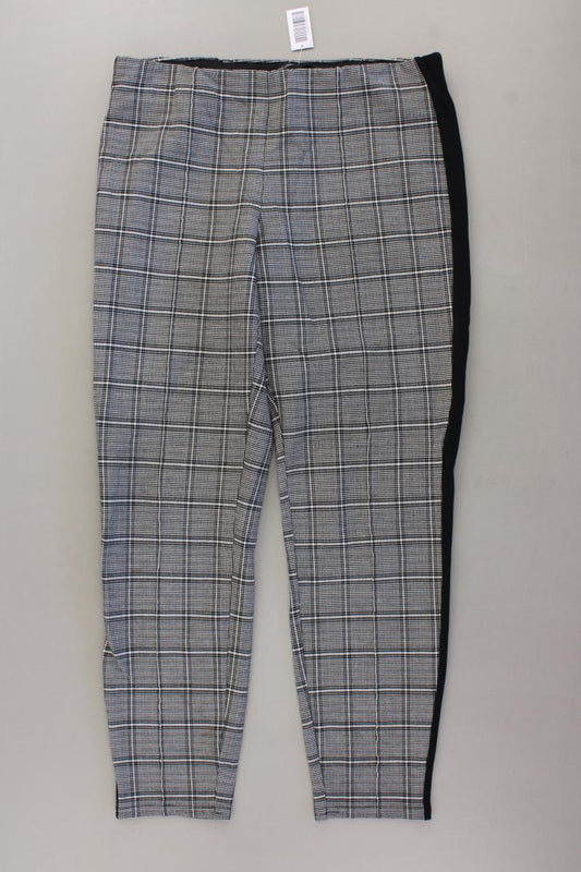 Hallhuber Stretchhose Gr. 38 hahnentritt grau aus Viskose