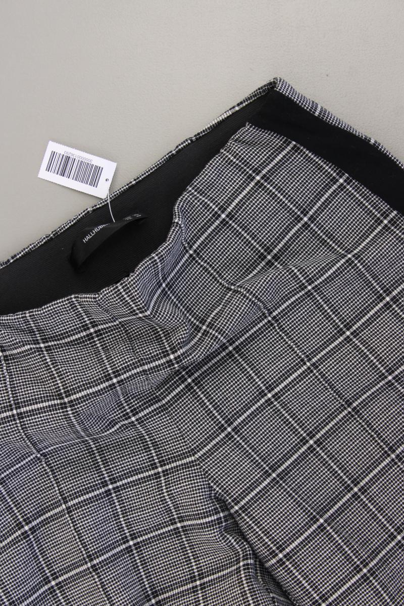 Hallhuber Stretchhose Gr. 38 hahnentritt grau aus Viskose