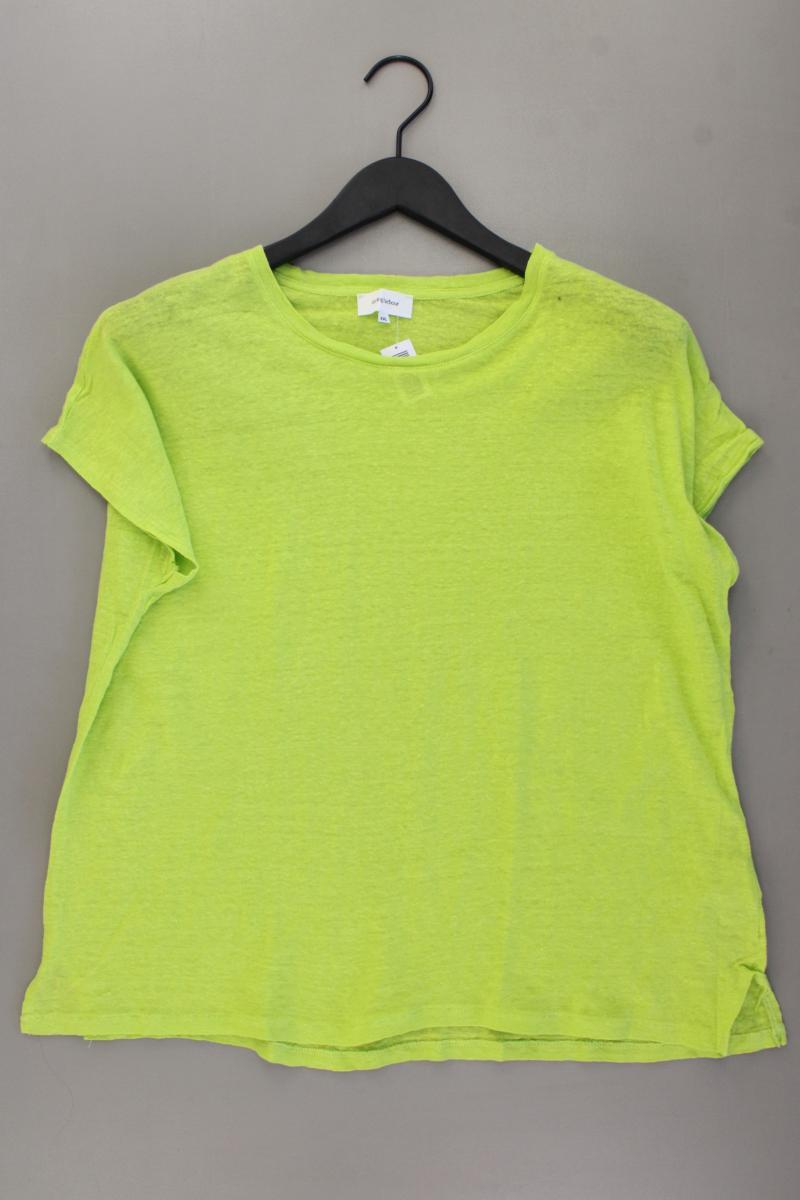 Darling Harbour Leinenshirt Gr. XXL Kurzarm grün