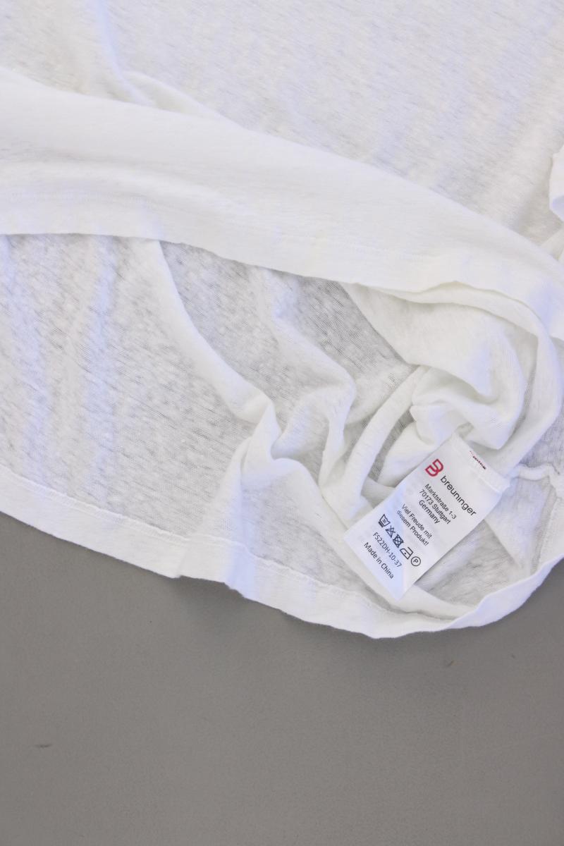 Darling Harbour Leinenshirt Gr. XXL Kurzarm weiß