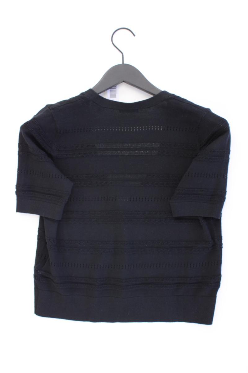Esprit Strickjacke Gr. XS Kurzarm schwarz aus Baumwolle