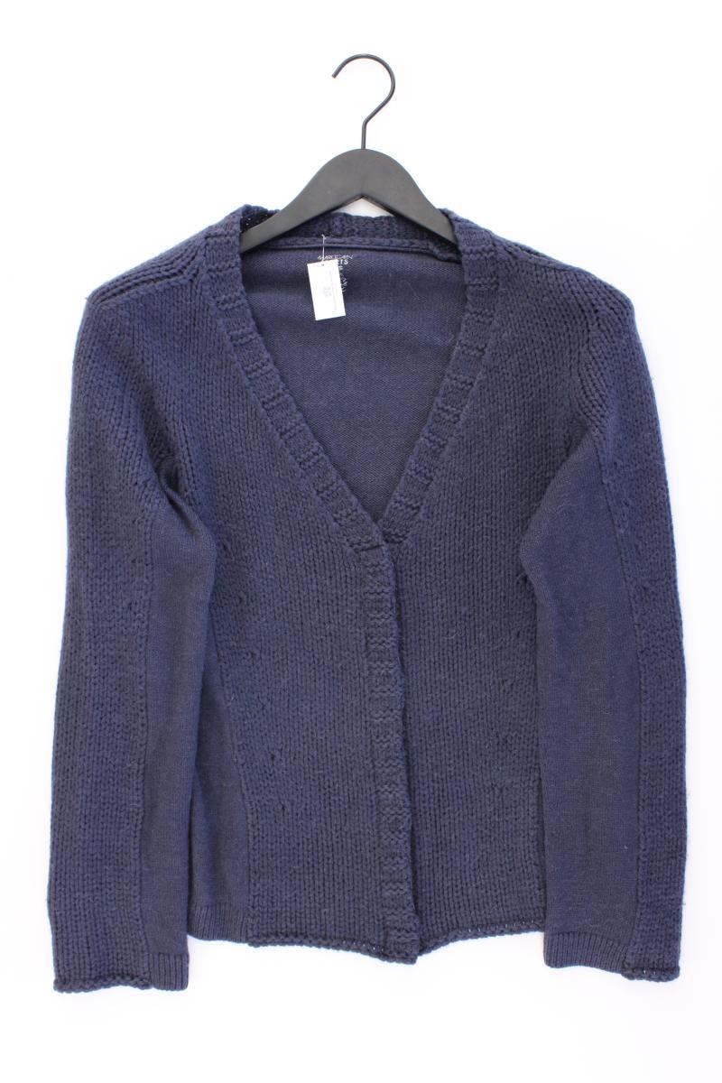 Marc Cain Sports Strickjacke Gr. 44 Langarm blau aus Polyacryl