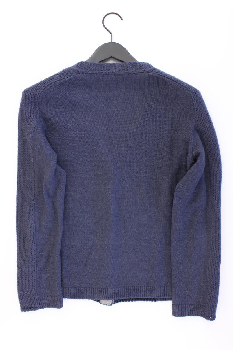 Marc Cain Sports Strickjacke Gr. 44 Langarm blau aus Polyacryl