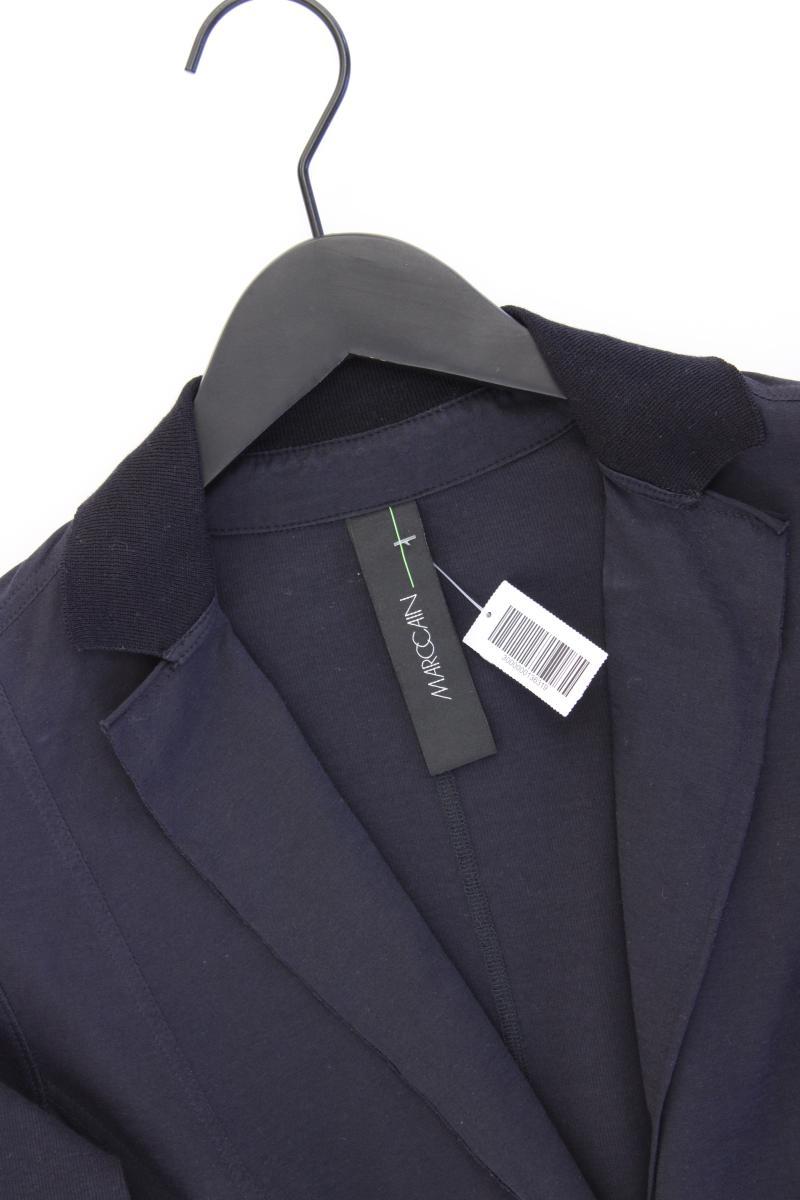Marc Cain Regular Blazer Gr. 42 neuwertig blau aus Baumwolle